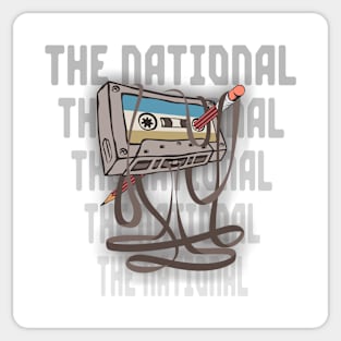 The National Cassette Sticker